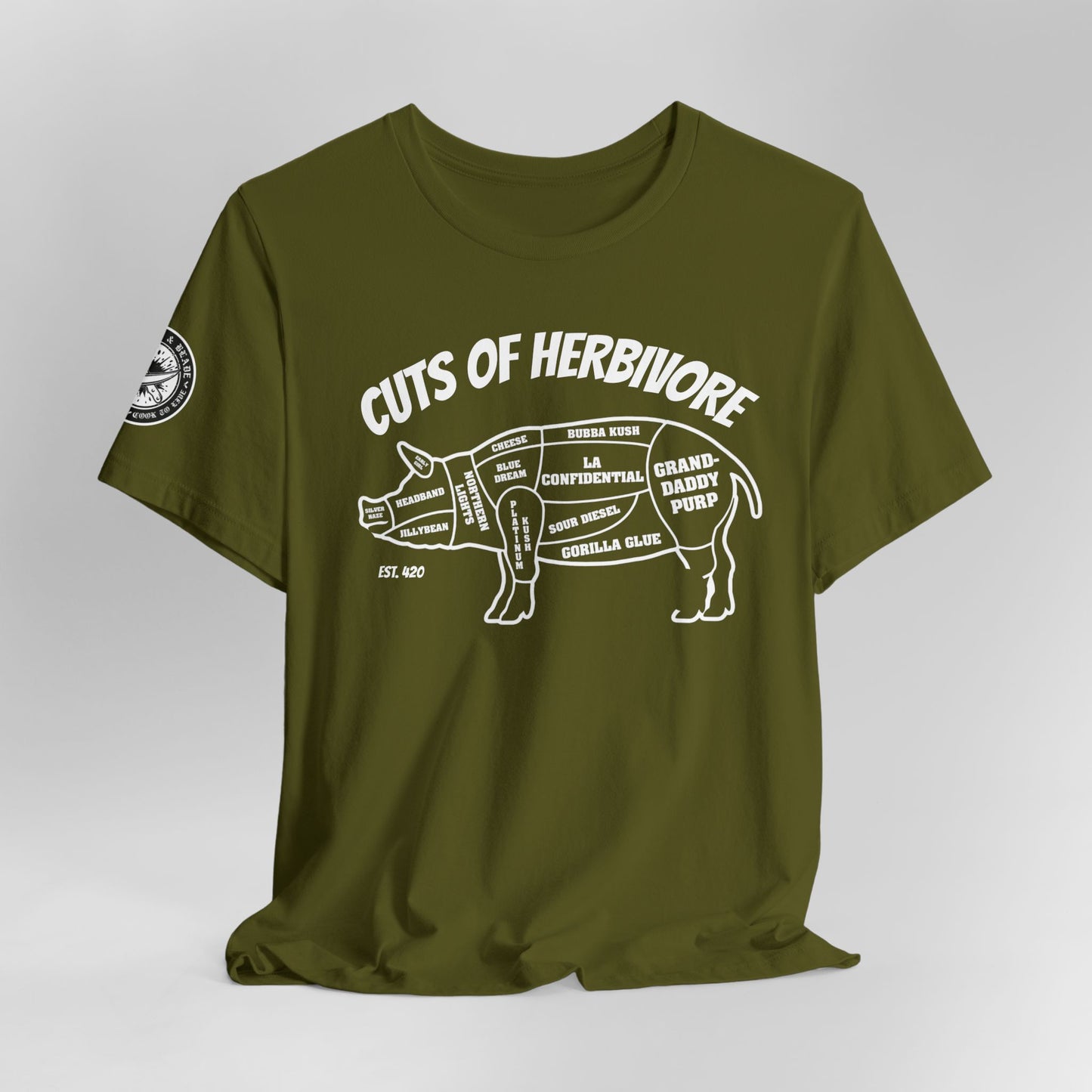 Cleaver & Blade™ "Cuts of Herbivore" T-Shirt