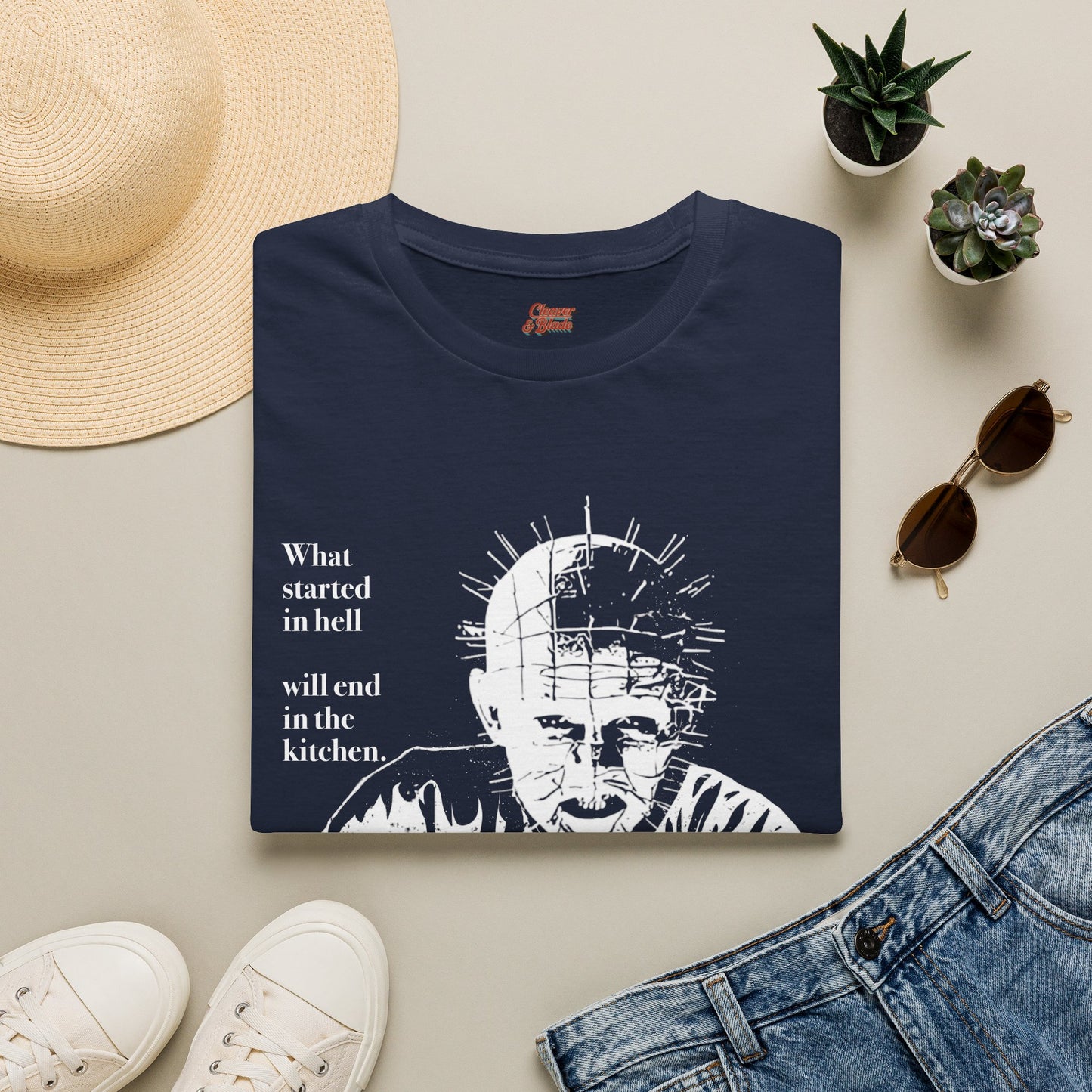 Hell on Earth Tee By Cleaver and Blade