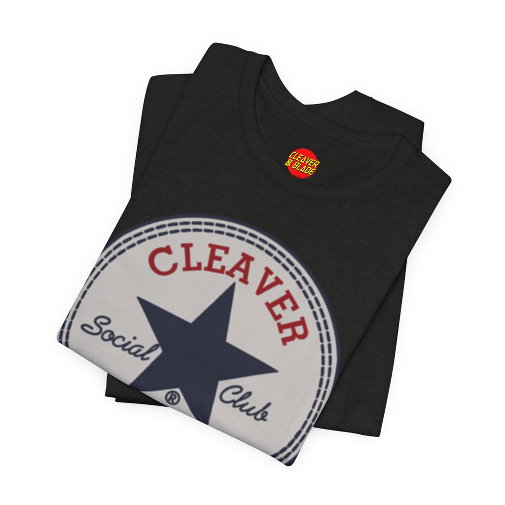 Cleaver & Blade Social Club Tee — Vintage Star Logo T-Shirt