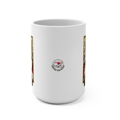 Saint Anthony Bourdain Mug – 15oz Saint Anthony Bourdain Tribute Coffee Cup