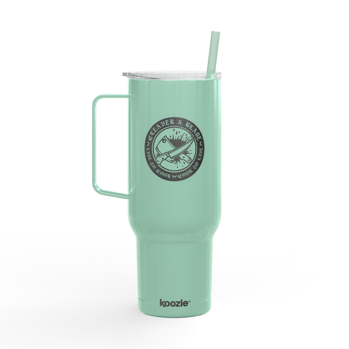 Cleaver & Blade™ Engraved Travel Tumbler, 40oz