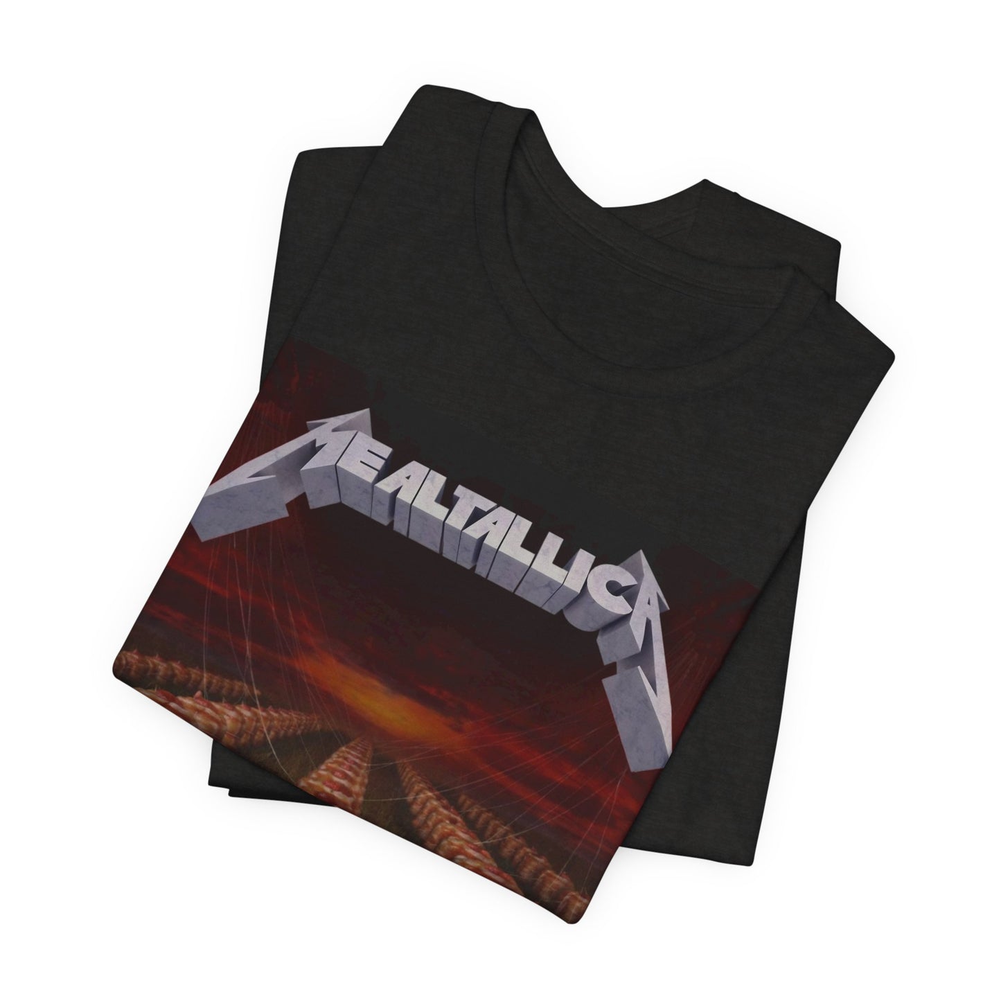 The MEALTALLICA™ – Master of Paupiettes Tee is built for chefs who run their stations like act