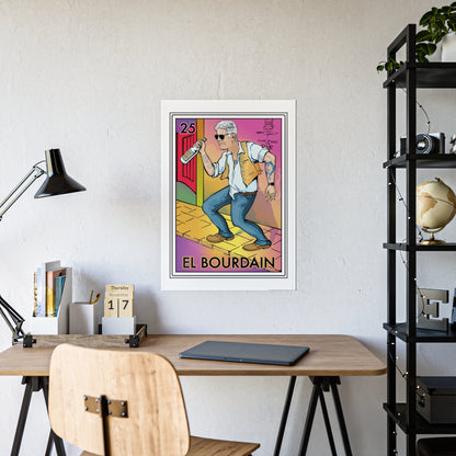El Bourdain™ “Cook Free or Die” Art Print | Limited Edition Poster