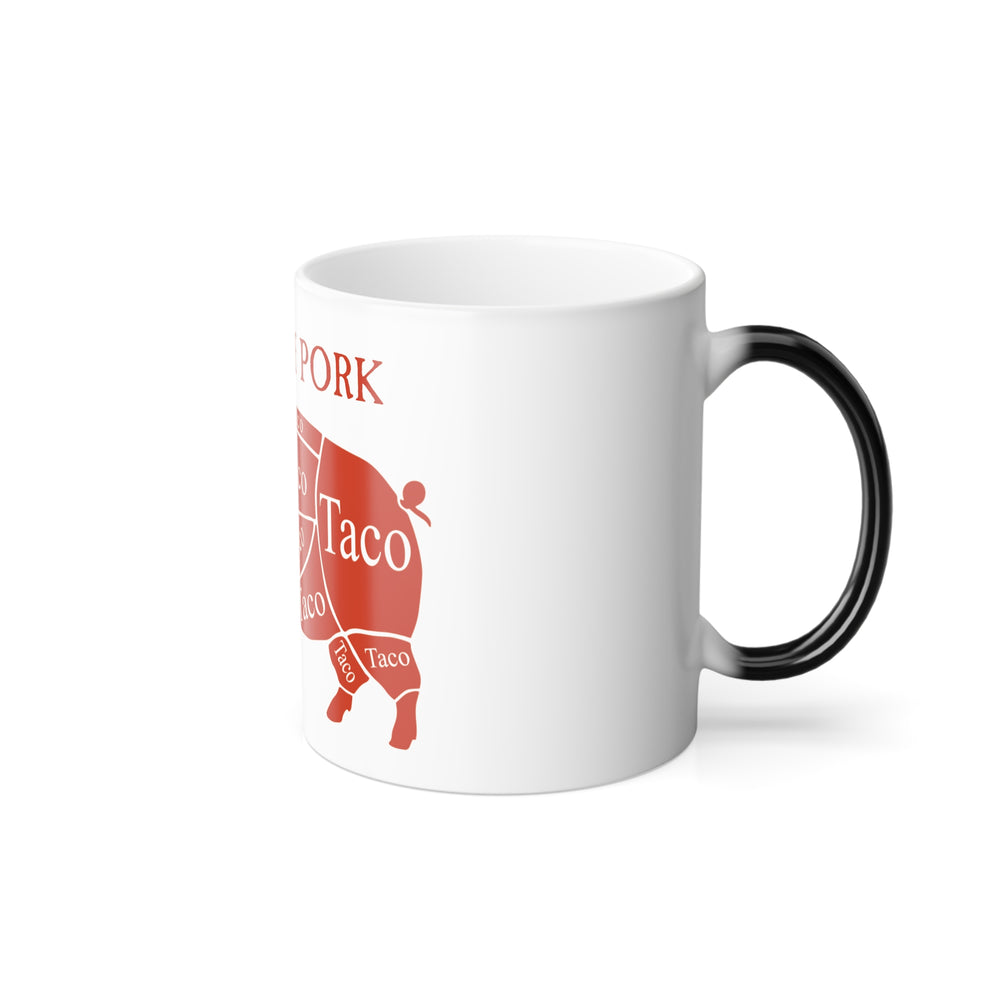 Service Vessel-Chef Coffee Mug – “Cuts of Pork” Kitchen Humor Mug | Cleaver & Blade®