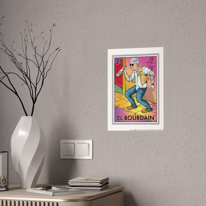 El Bourdain™ “Cook Free or Die” Art Print | Limited Edition Poster