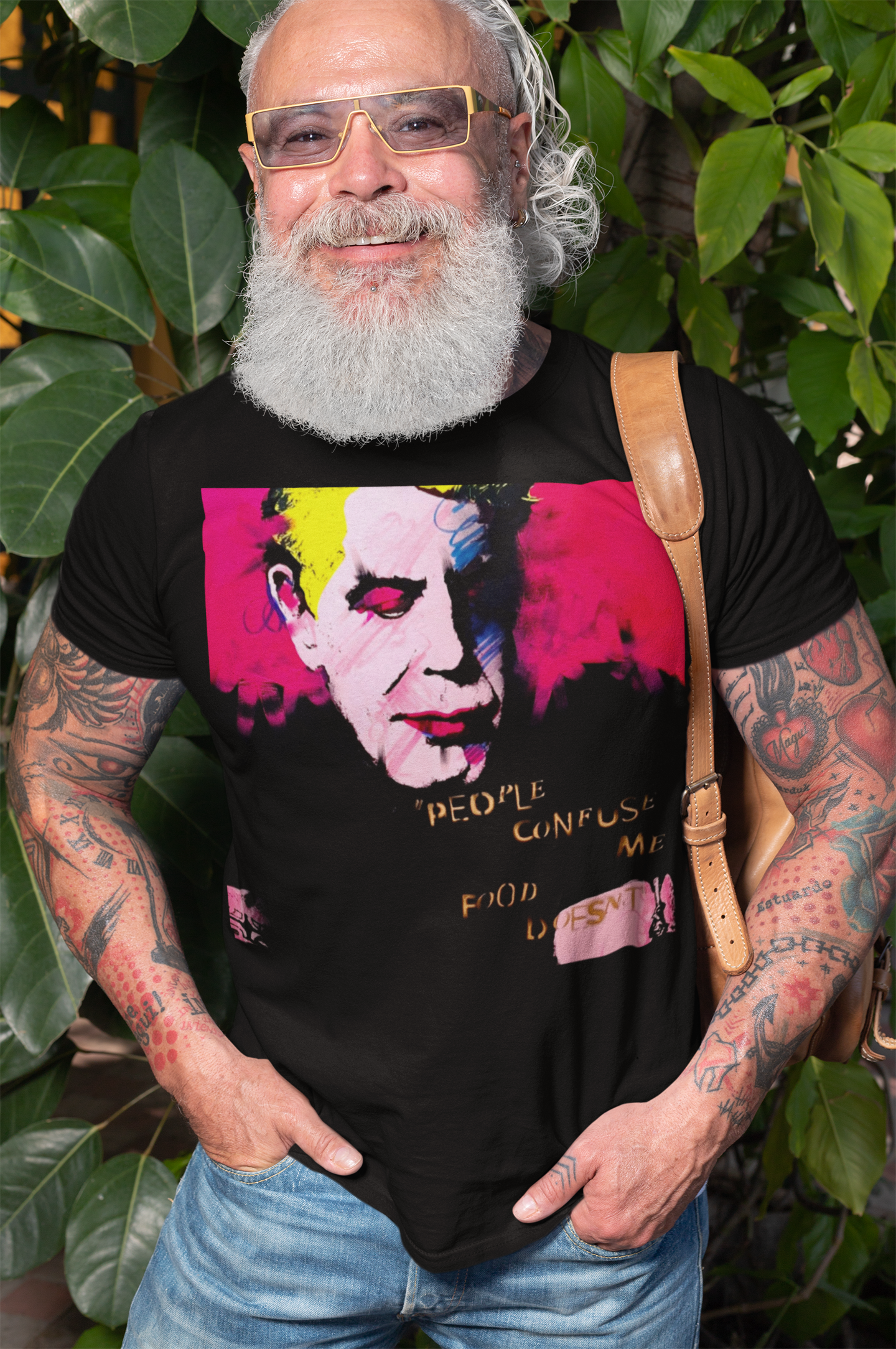 People Confuse Me. Food Doesn’t. Tee – Limited Artist Edition by Autistic Ian