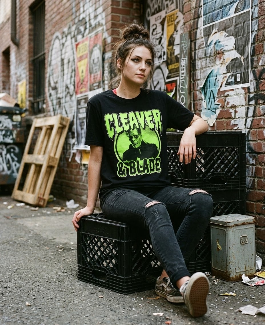 Graveyard Shift Tee By Cleaver and Blade