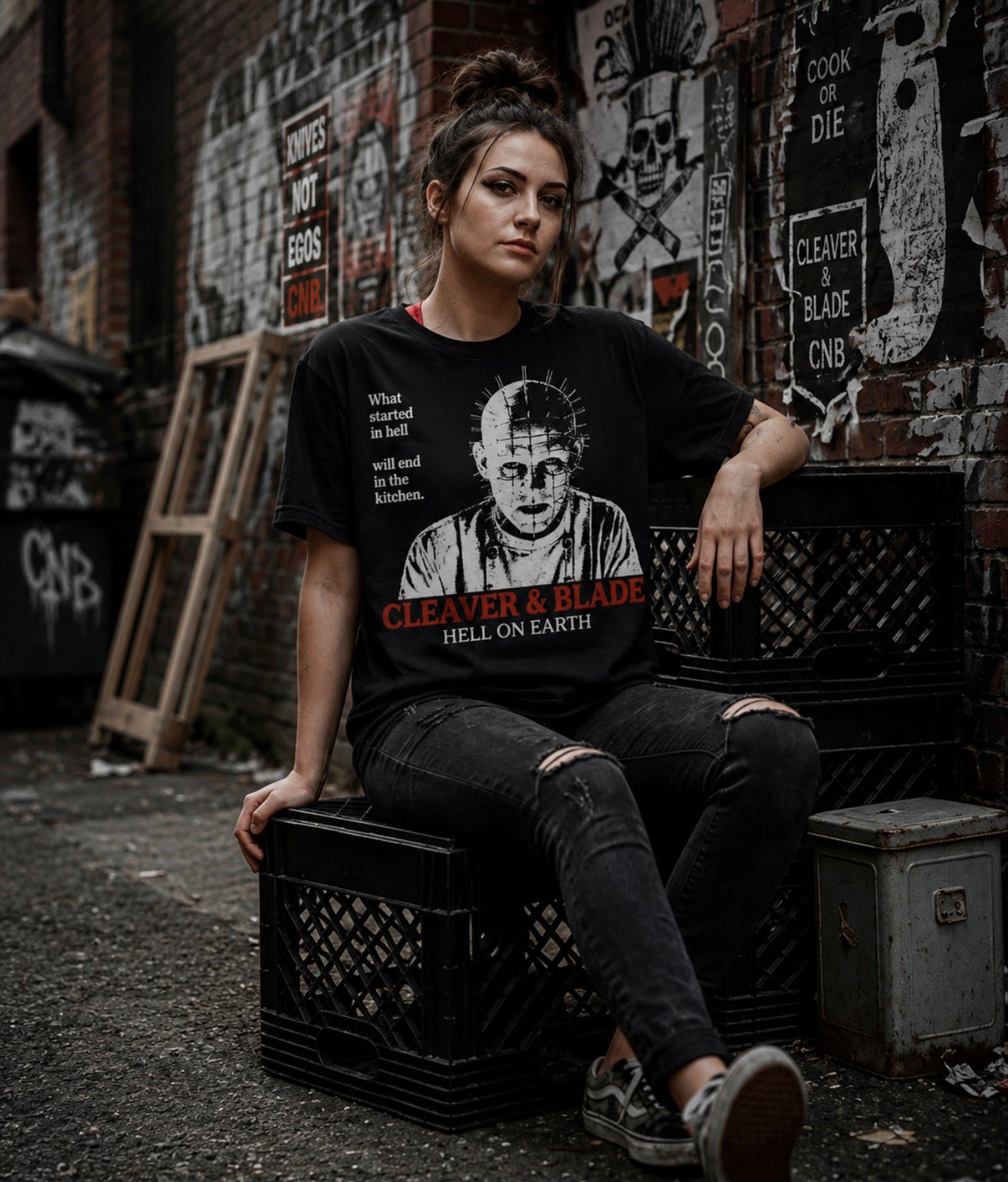 Cleaver & Blade™ "Hell on Earth" Tee