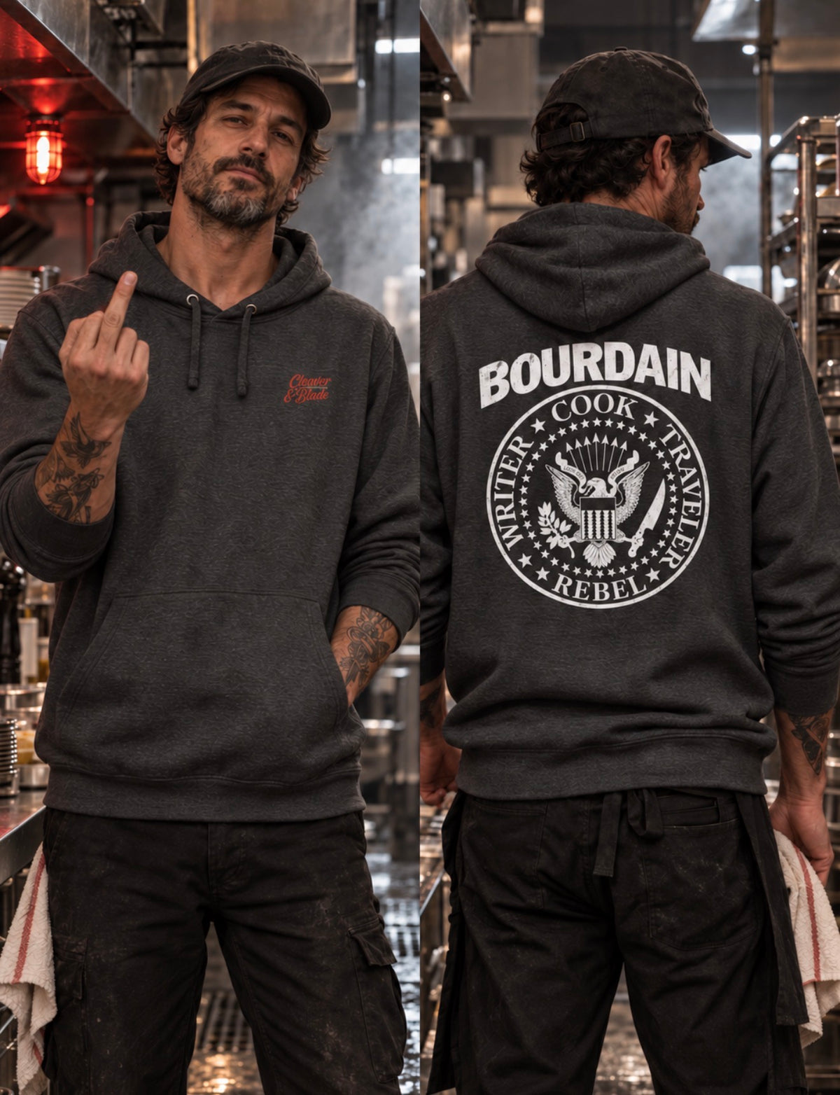 Uncle Tony The Rebel Hoodie