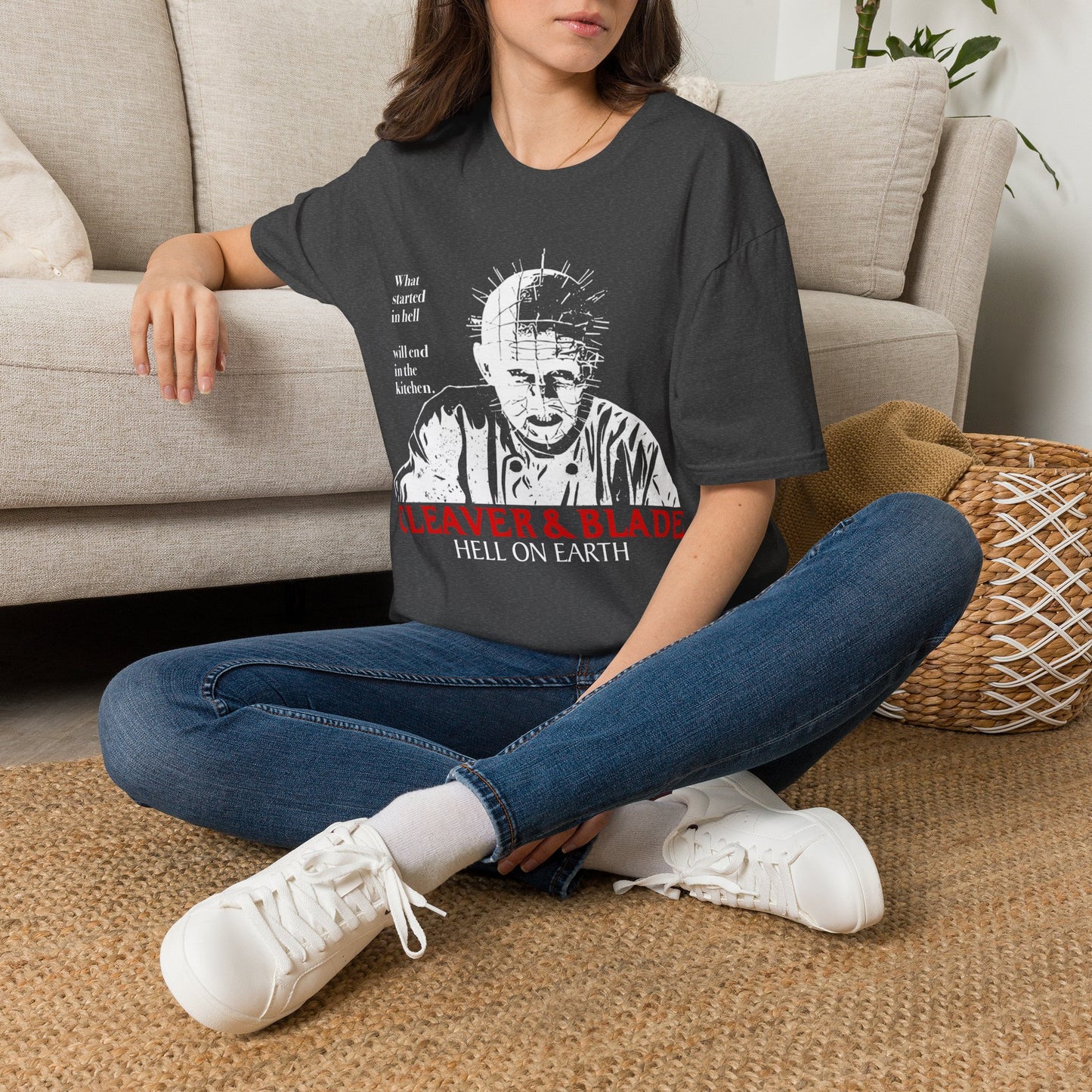 Hell on Earth Tee By Cleaver and Blade