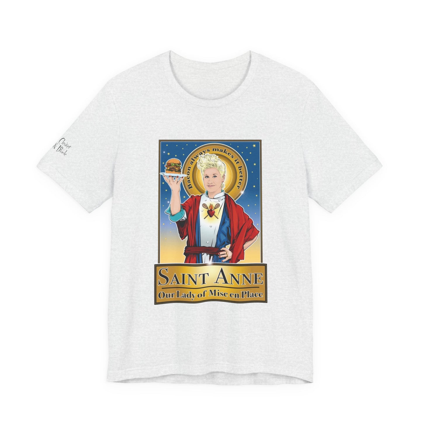 Cleaver & Blade™ Saint Anne — Our Lady of Mise en Place Tee