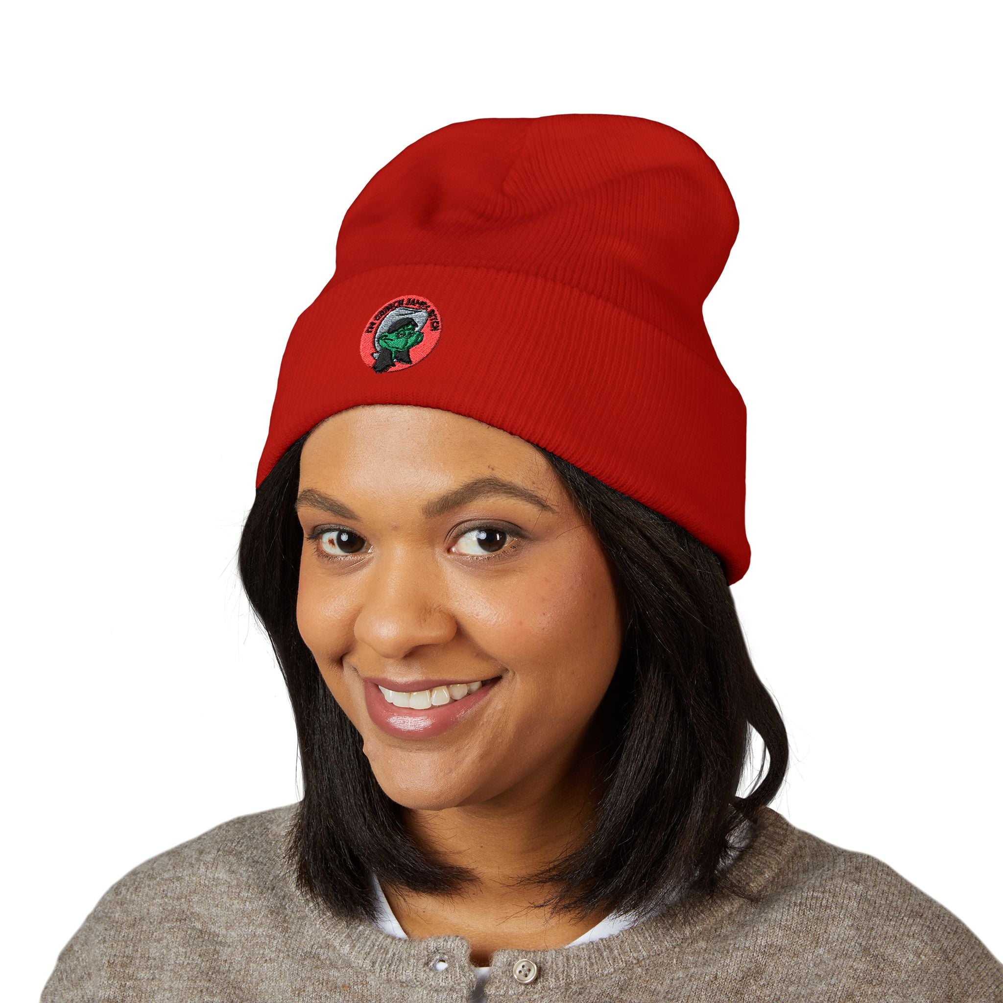 The Grinch Rick James Classic Cuffed Beanie