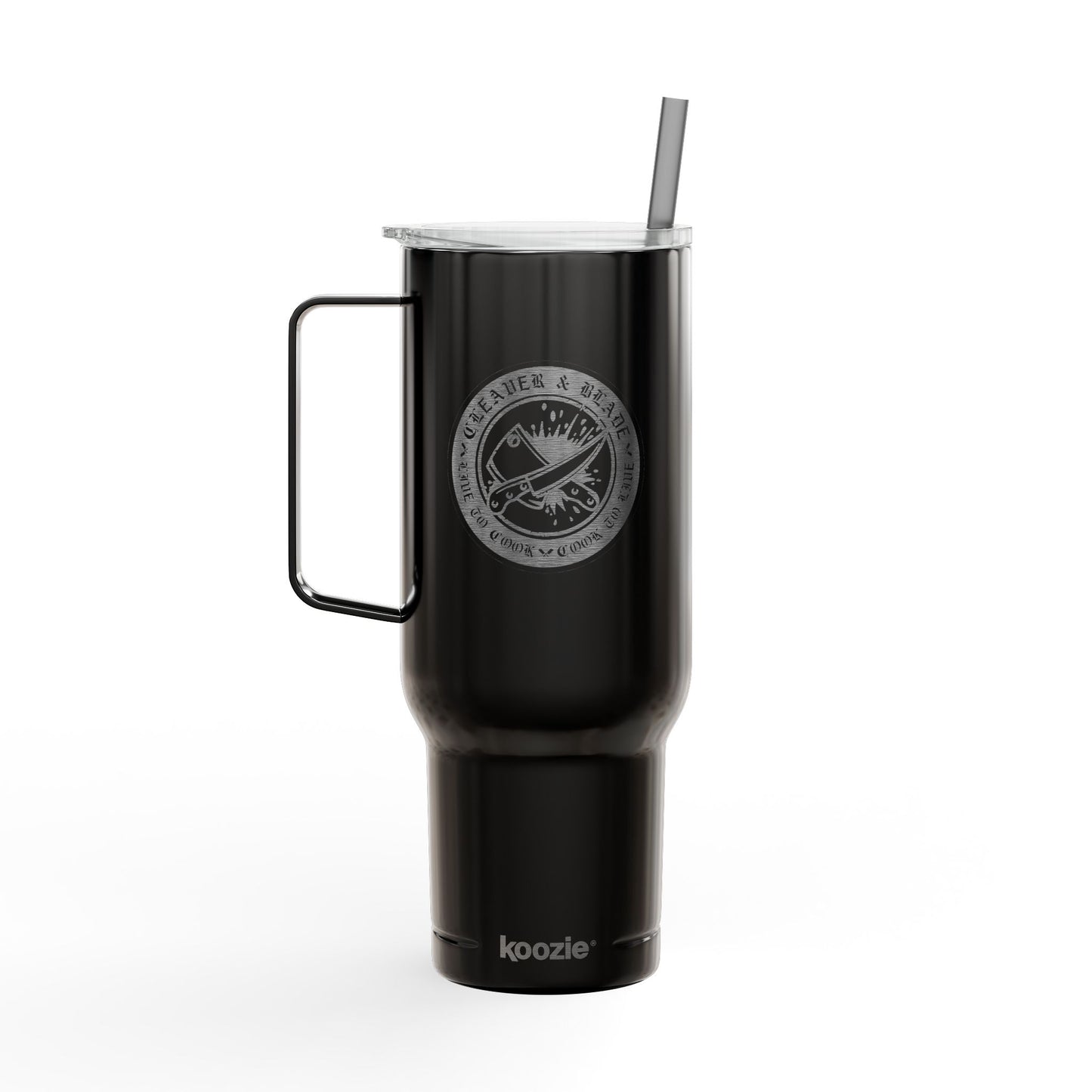 Cleaver & Blade™ Engraved Travel Tumbler, 40oz