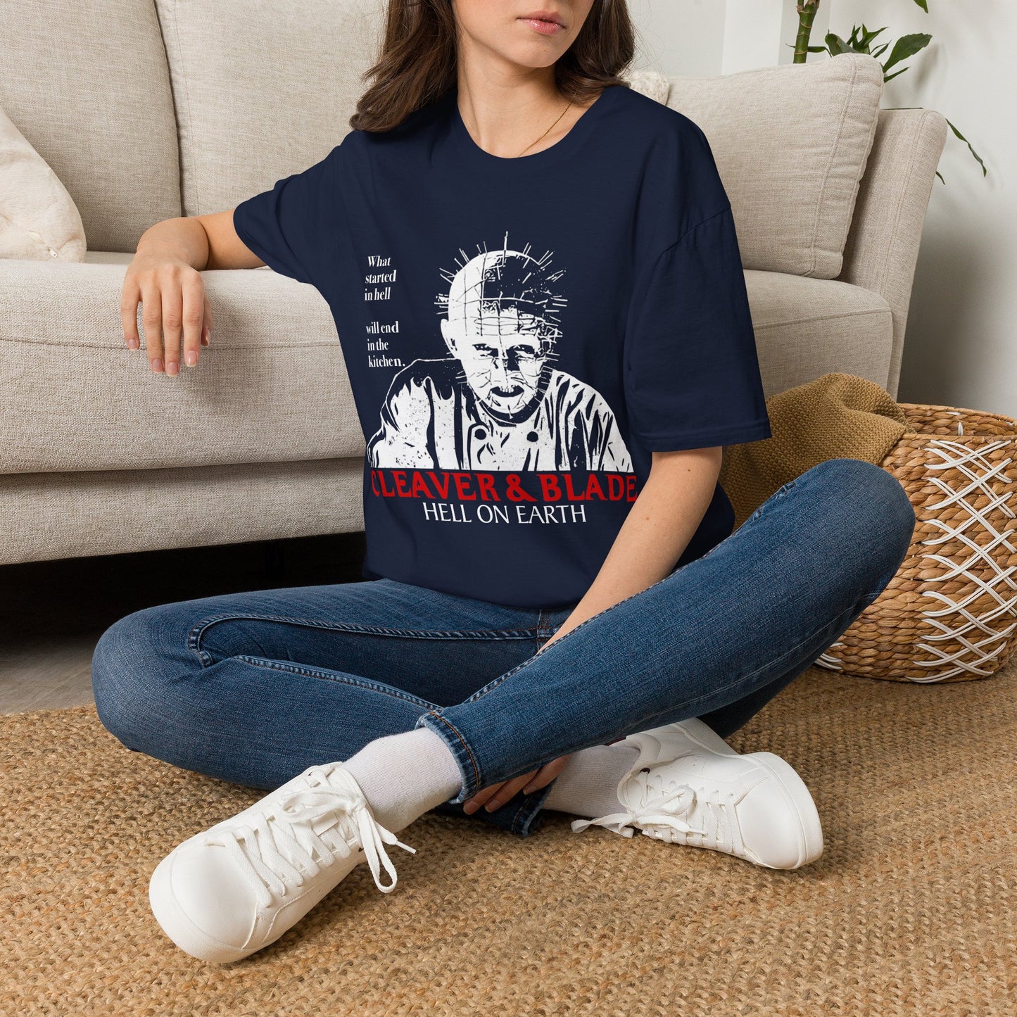 Hell on Earth Tee By Cleaver and Blade