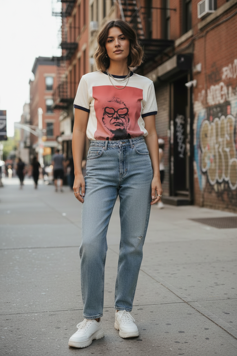Vintage Bourdain T‑Shirt — Bold Heart Uncle Tony
