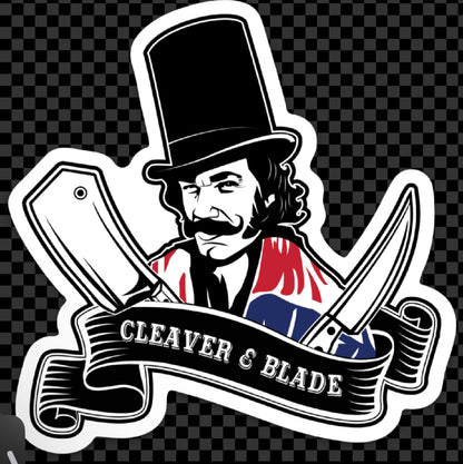 Chef’s 6-Pack Sticker Bundle | 7 Premium Vinyl Kitchen Stickers | Cleaver & Blade