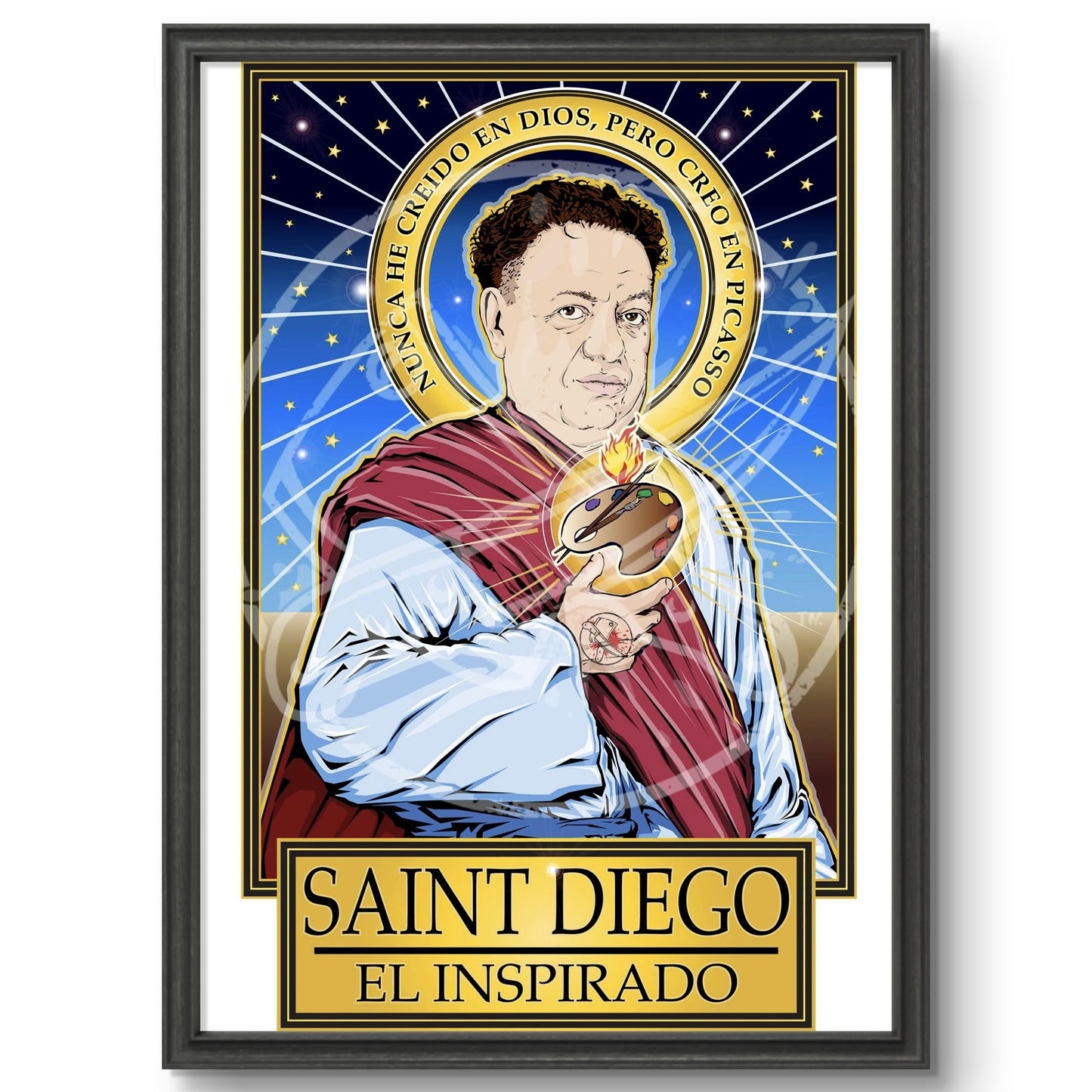 Saint Diego El Inspirado Poster Cleaverandblade.com