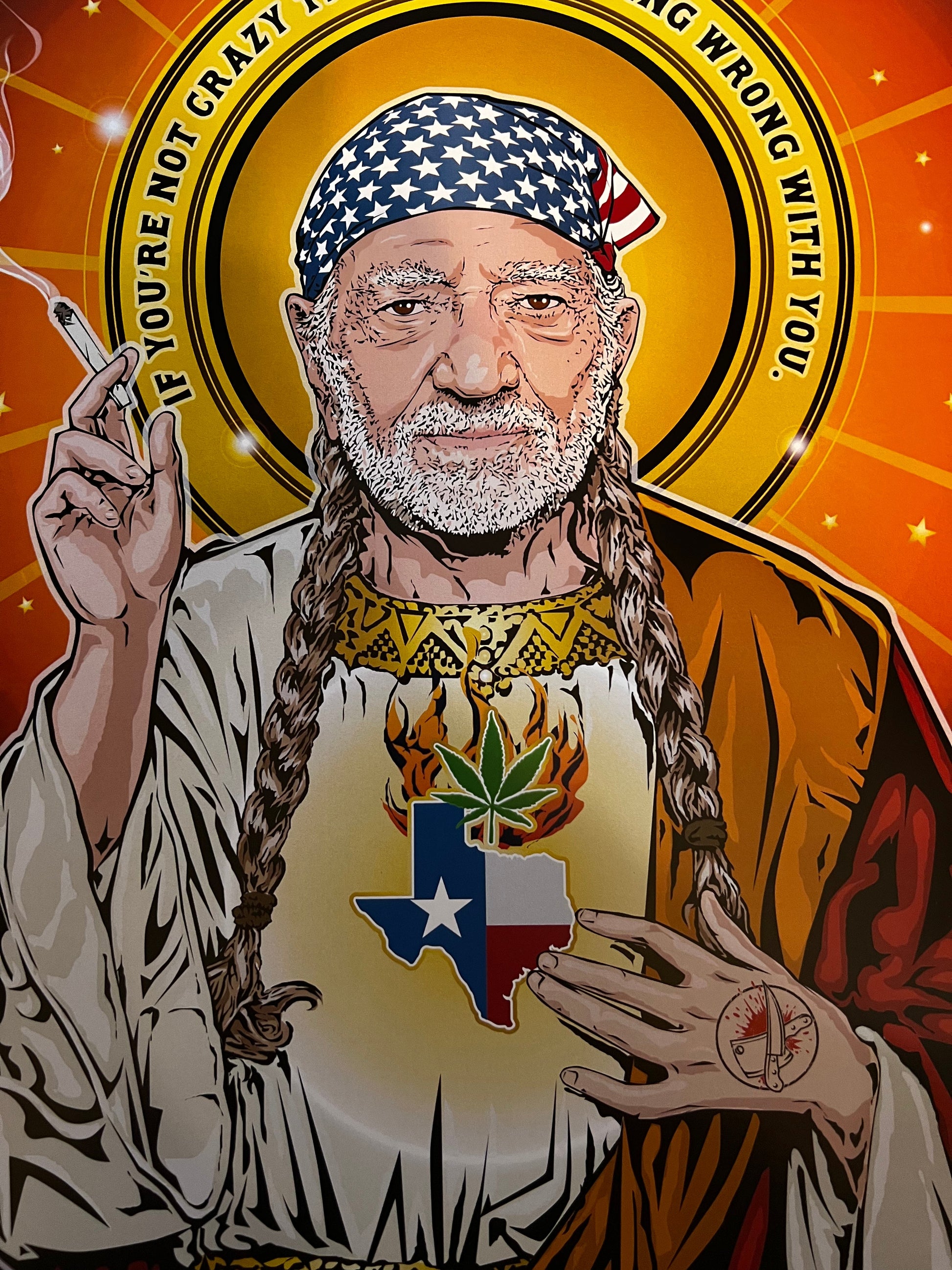 Saint Willie poster included in bundle