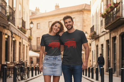 Cuts of Pork Tacos Tee — Pork Cuts Graphic T-Shirt for Taco Lovers