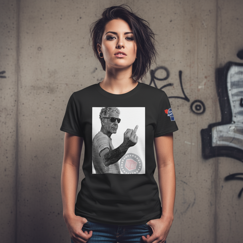 "Rebel Chef Bourdain" Tee CNB Limited Edition