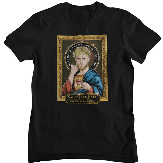 Saint Jake Paul The Problem Child T-Shirt Cleaverandblade.com