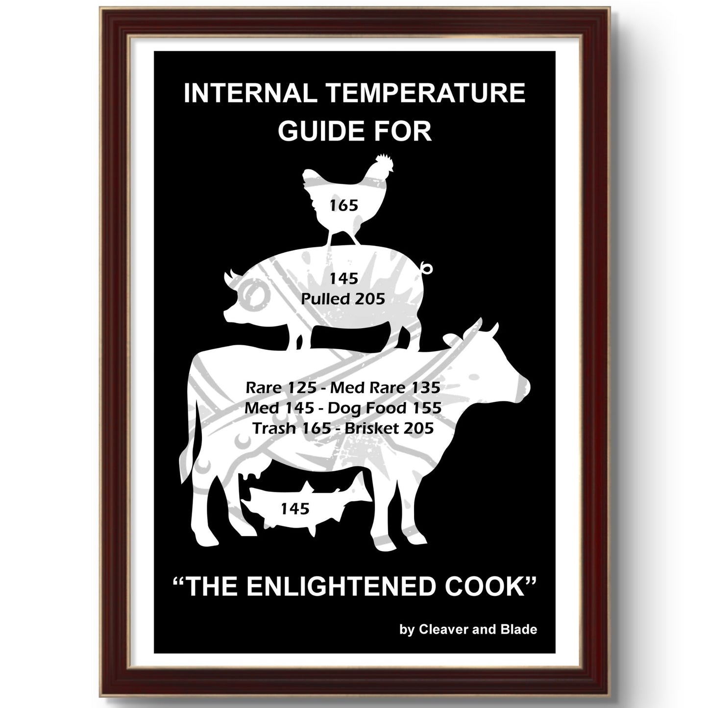 The Enlightened Cook Poster Cleaverandblade.com