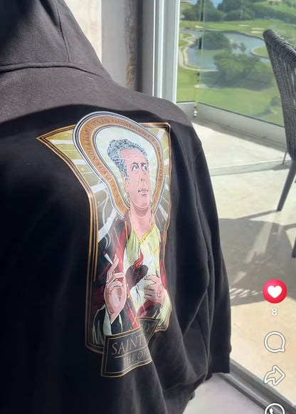 Limited Time Print Cleaver & Blade™ Saint Bourdain Hoodie Jacket