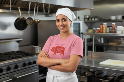Cuts of Pork Tacos Tee — Pork Cuts Graphic T-Shirt for Taco Lovers