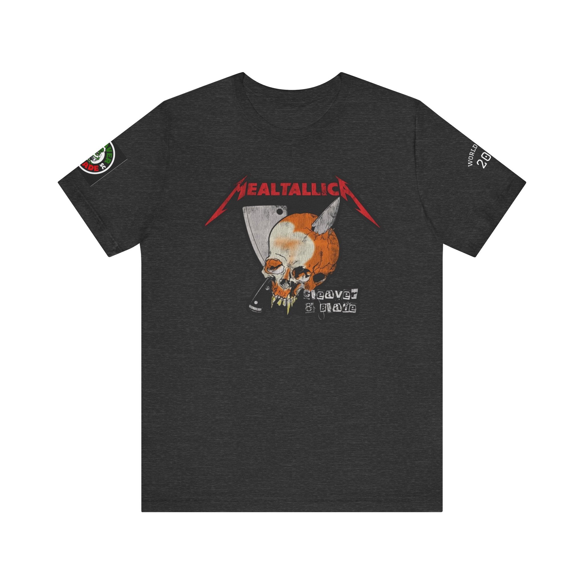 Metal Skull Tee — Real Tallica Graphic T-Shirt