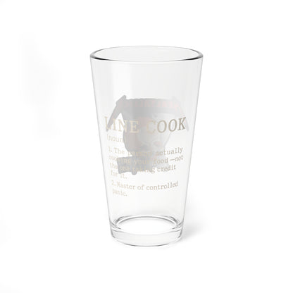 Cleaver & Blade™ "Post Shift" Pint Glass