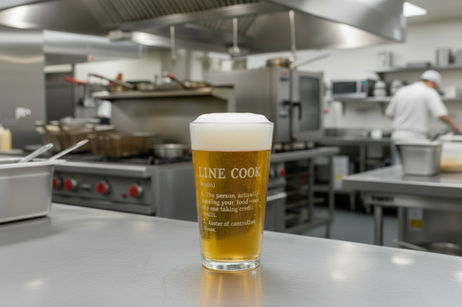 🍺 Post Shift Mealtallica™
Service Vessels™ Pint Glass