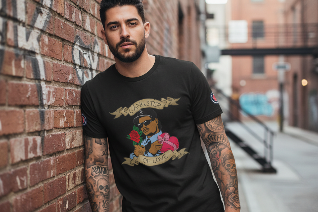 Gangster of Love Tee — Retro R&B Valentine T-Shirt