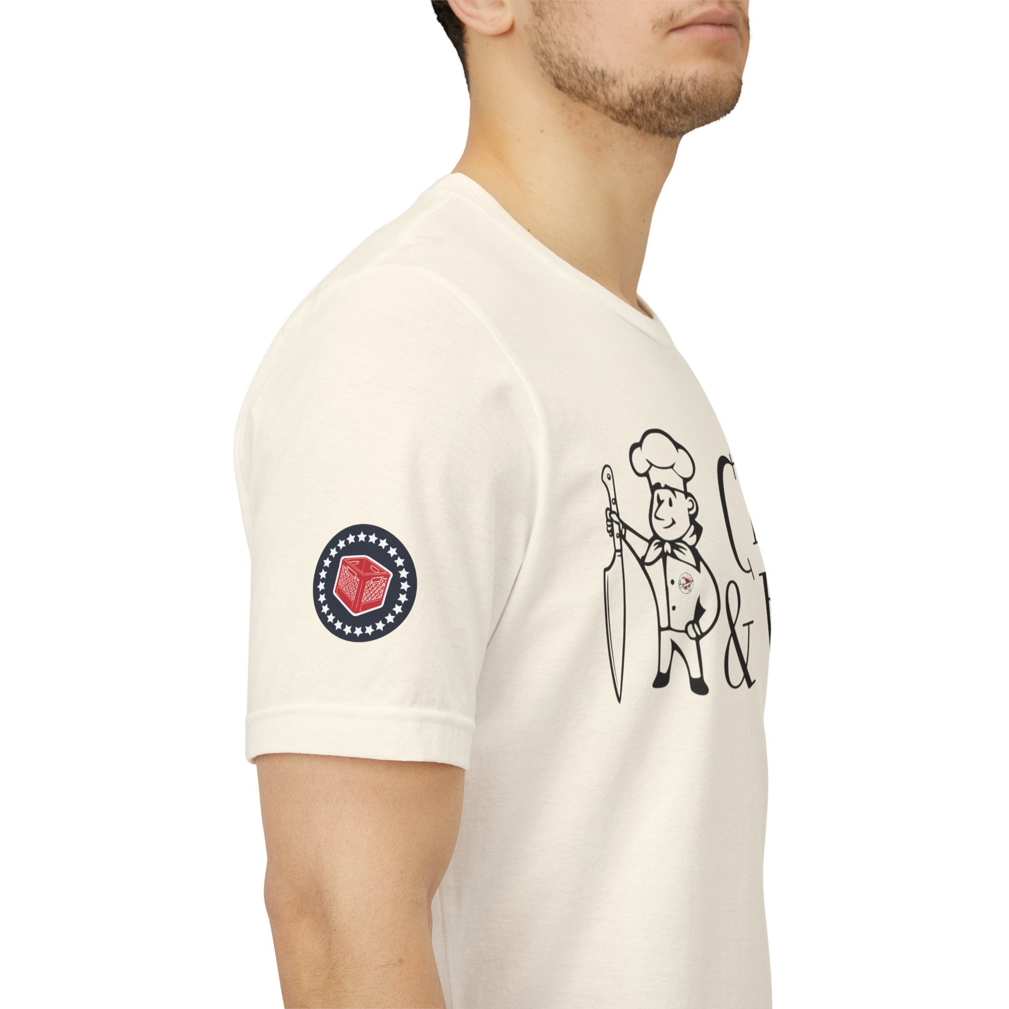 Cleaver & Blade Chef T-Shirt — Jetsons Butcher/Cook Graphic Tee