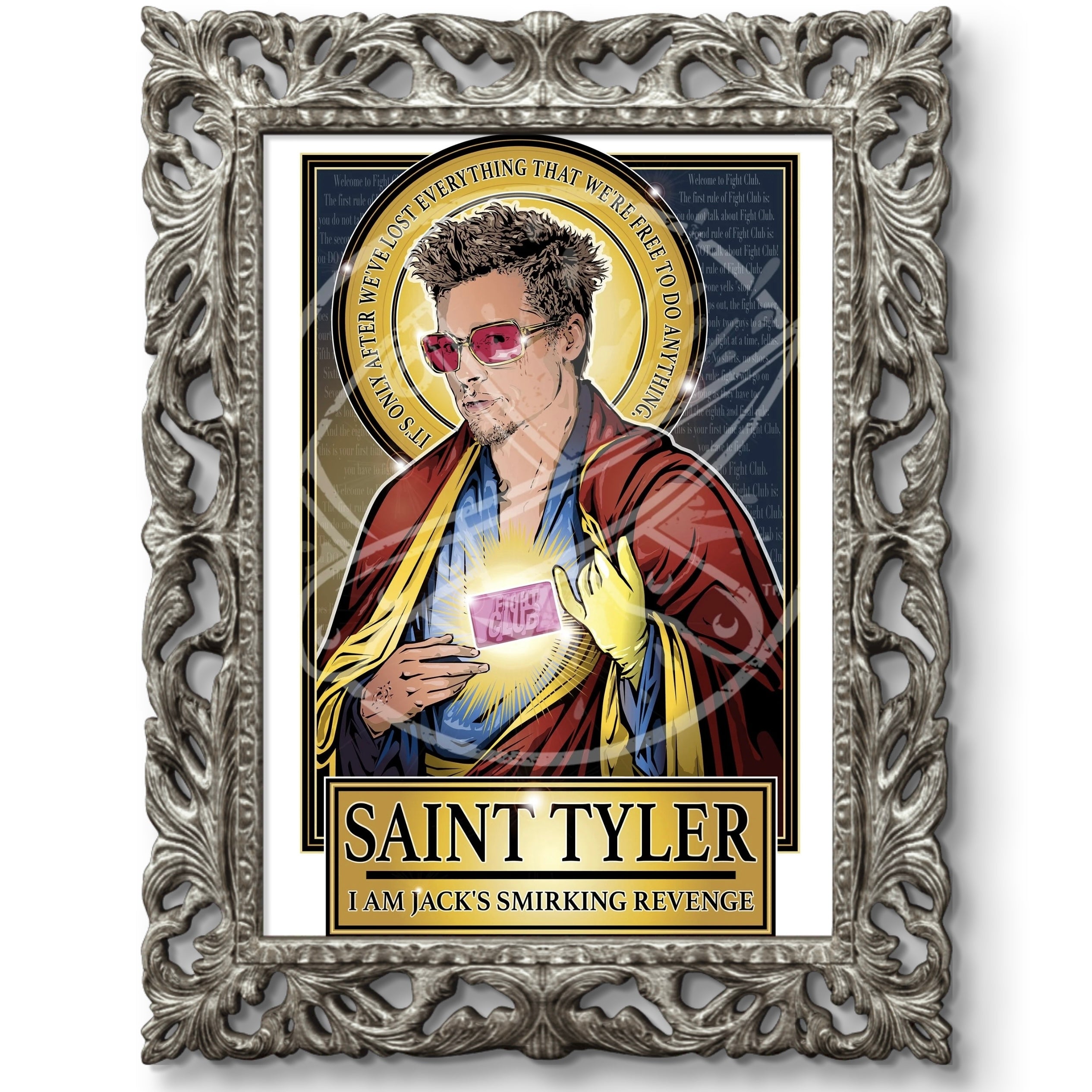 Saint Tyler I am Jack's Smirking Revenge Poster Cleaverandblade.com