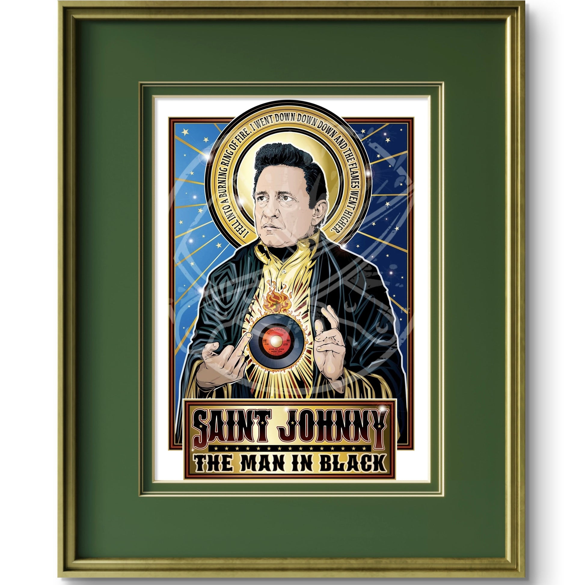 Saint Johnny poster included in bundle