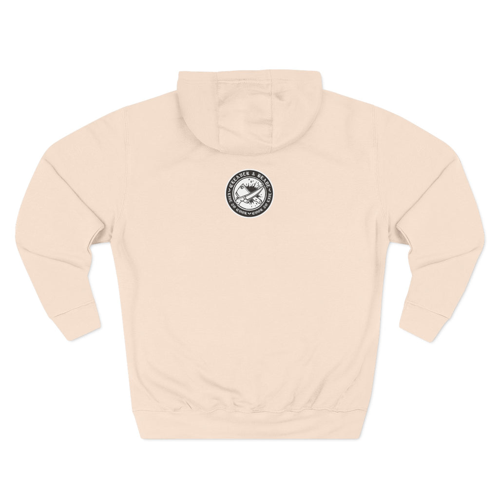 Crawfish Cuts Diagram Hoodie — Seafood Lover Graphic Fleece Hoodie