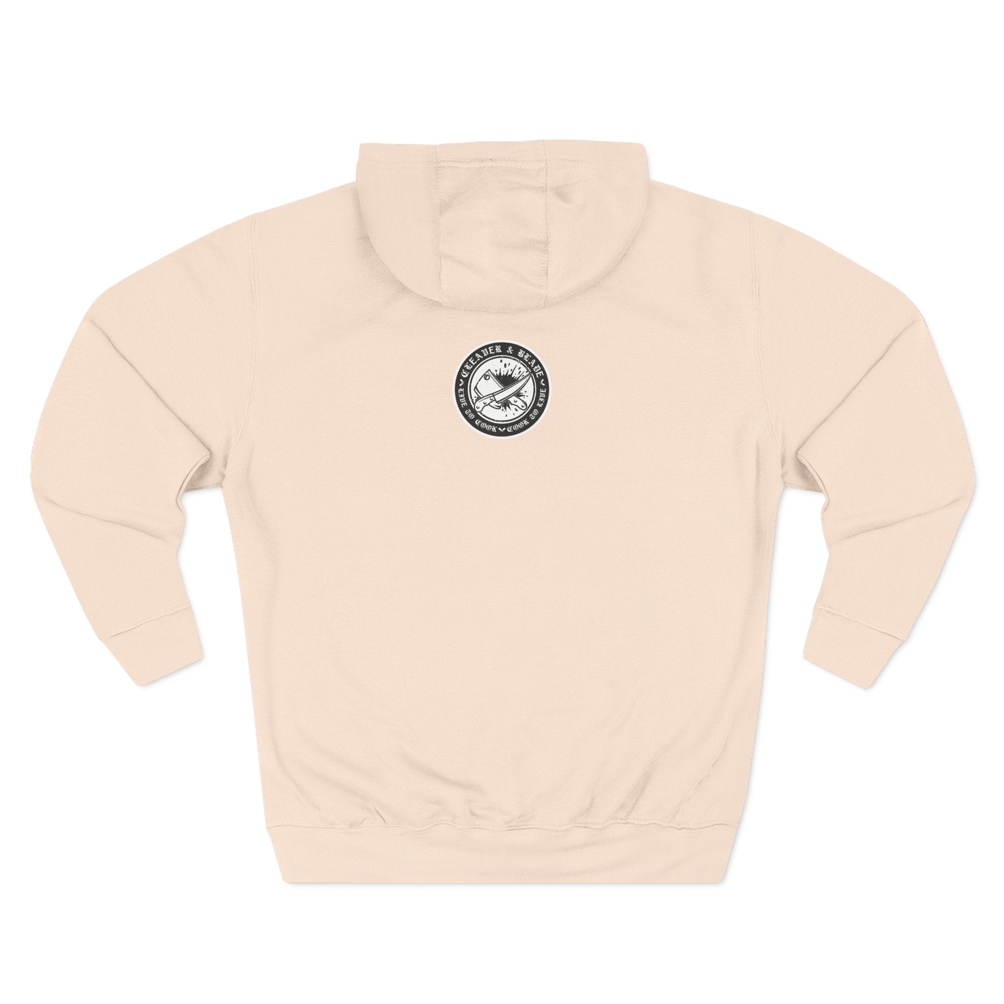 Crawfish Cuts Diagram Hoodie — Seafood Lover Graphic Fleece Hoodie