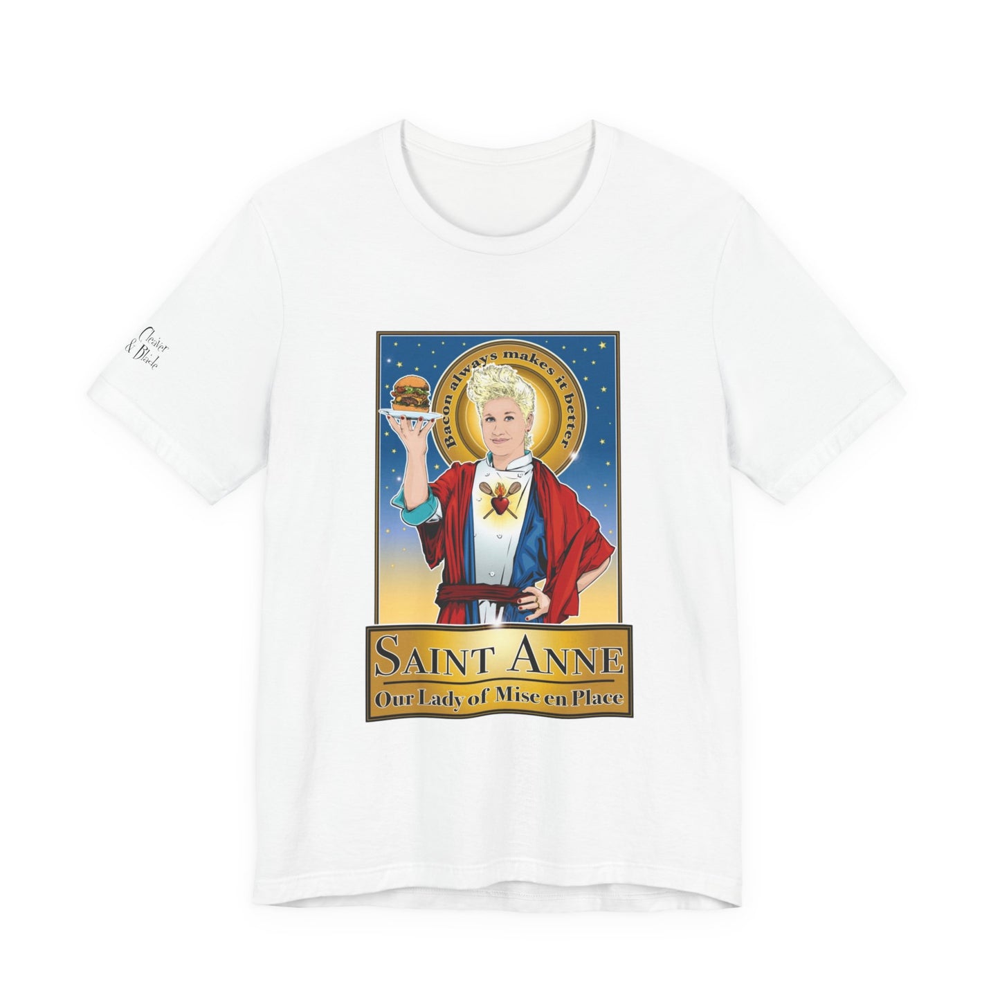 Cleaver & Blade™ Saint Anne — Our Lady of Mise en Place Tee