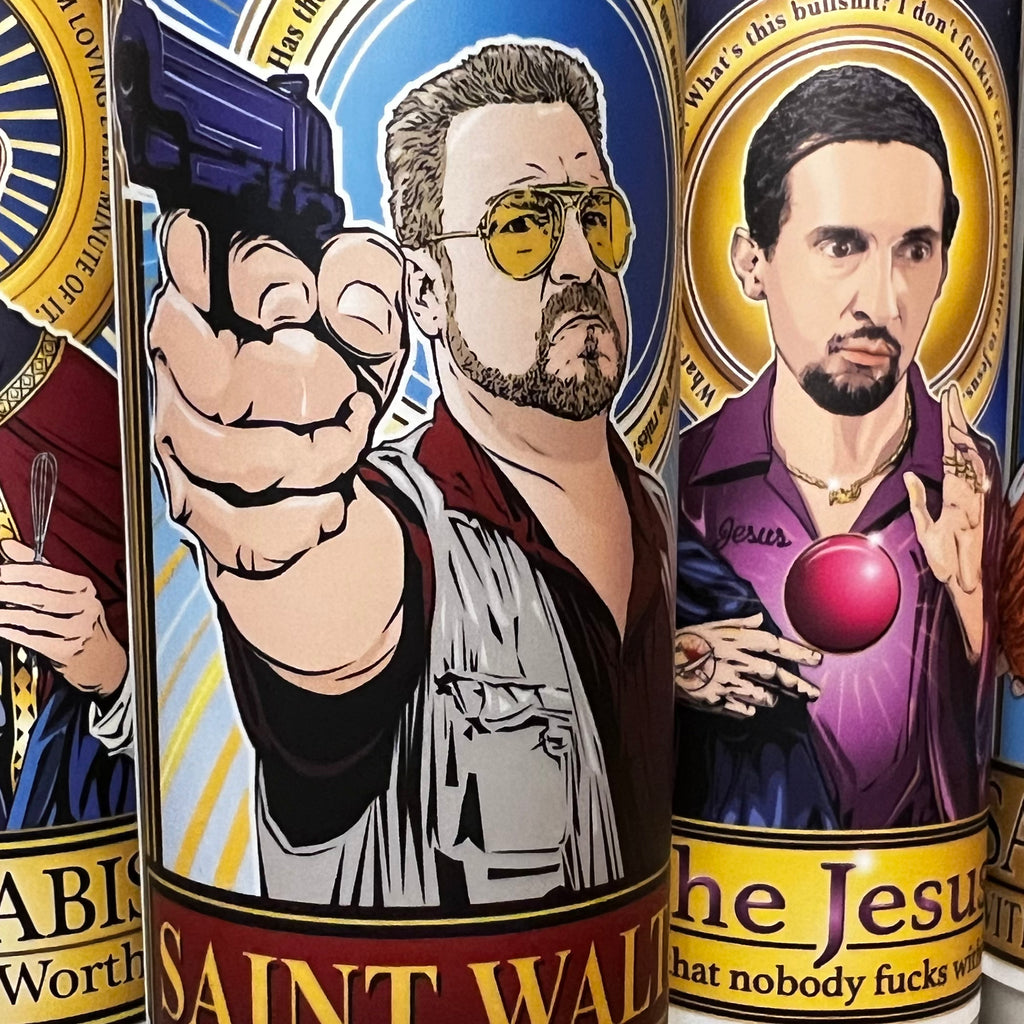 Saint Walter Candle Cleaverandblade.com