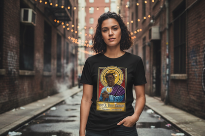 Saint Ol' Dirty Bastard Icon Tee — 'His Holiness Da' Goat' Graphic T‑Shirt