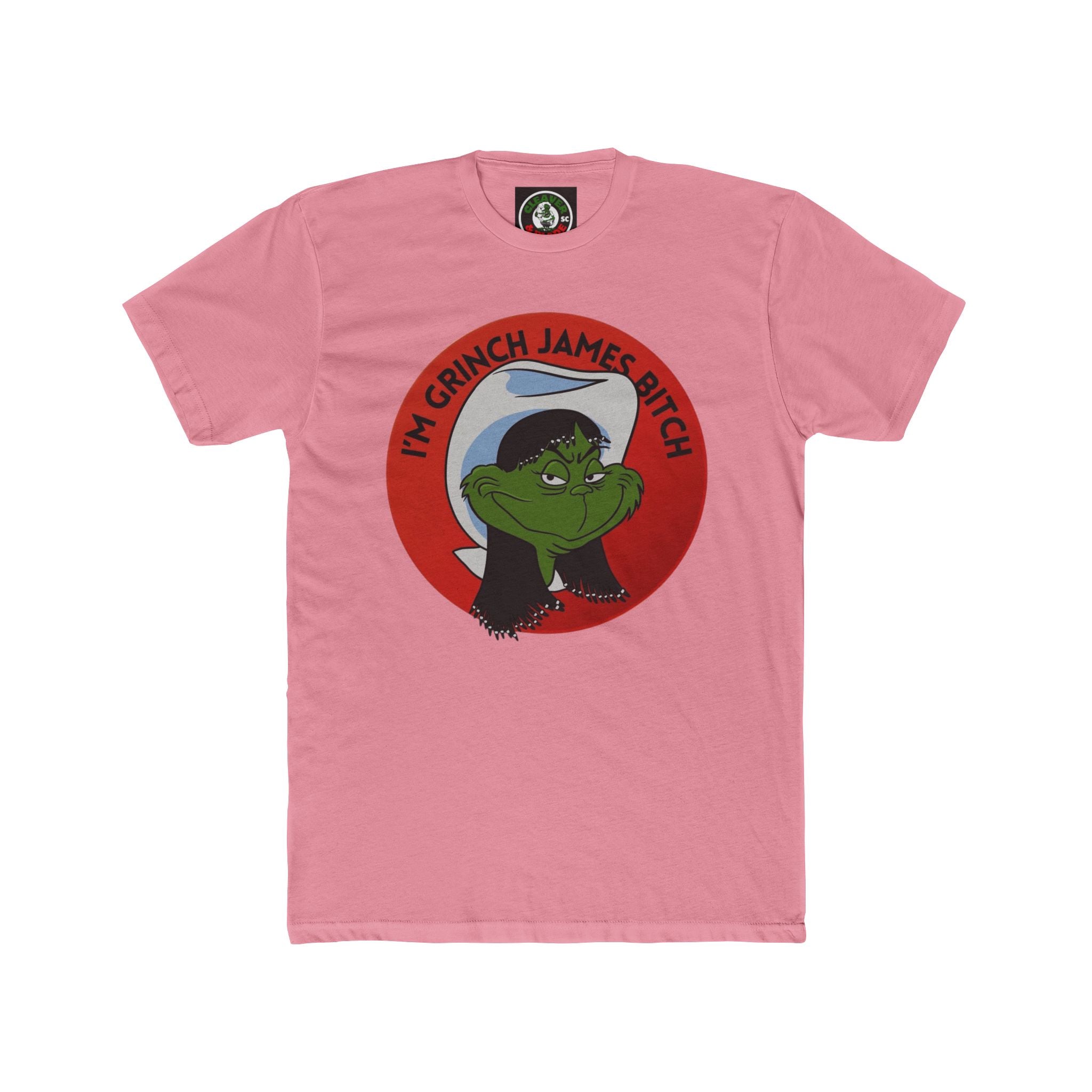 Grinch James Tee — "I'm Grinch James Bitch" Graphic T‑Shirt