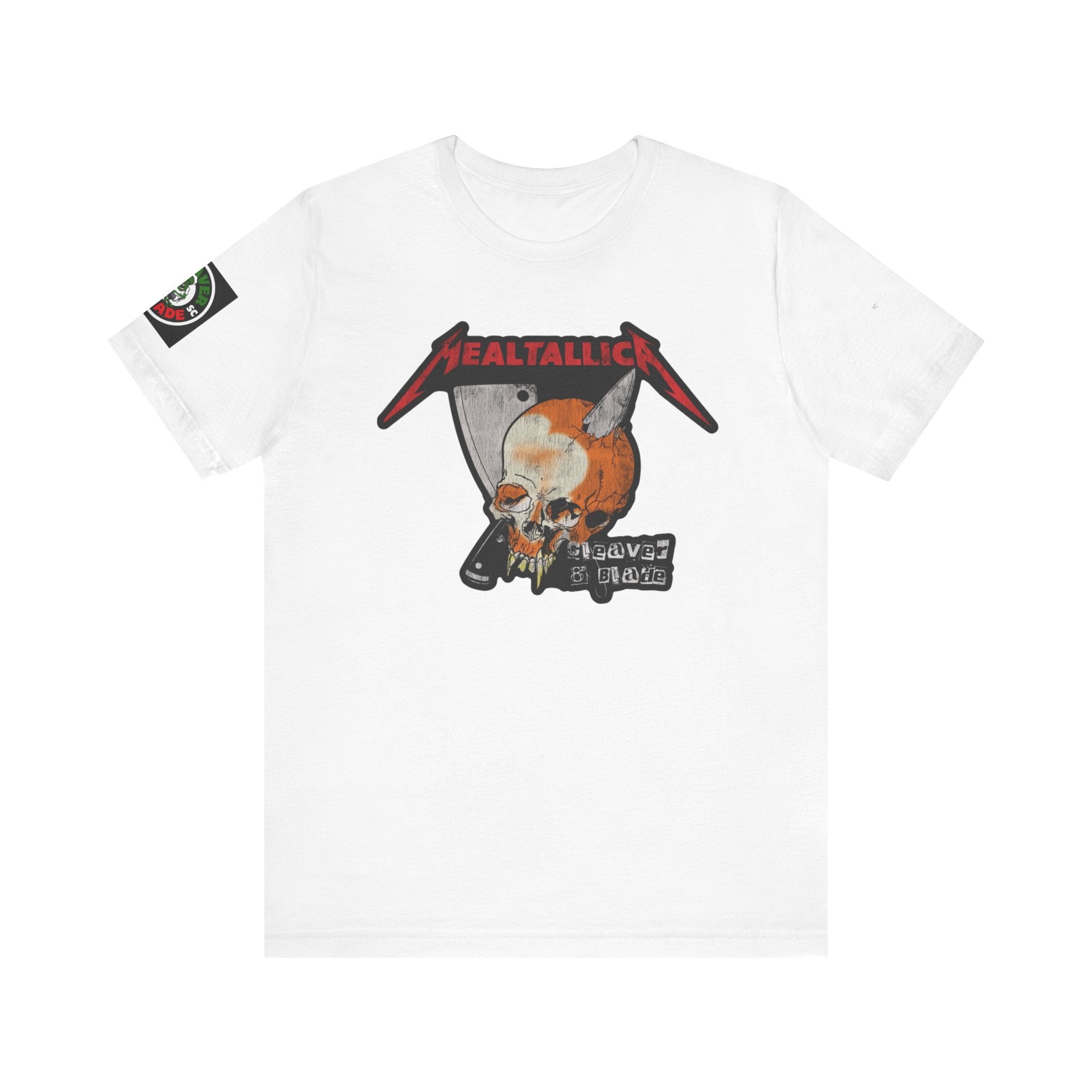 Metal Skull Tee — Real Tallica Graphic T-Shirt