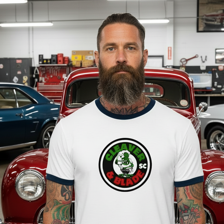 Cleaver & Blade SC Logo Ringer Tee