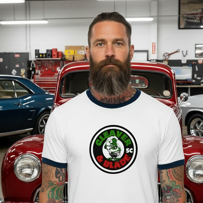 Cleaver & Blade SC Logo Ringer Tee