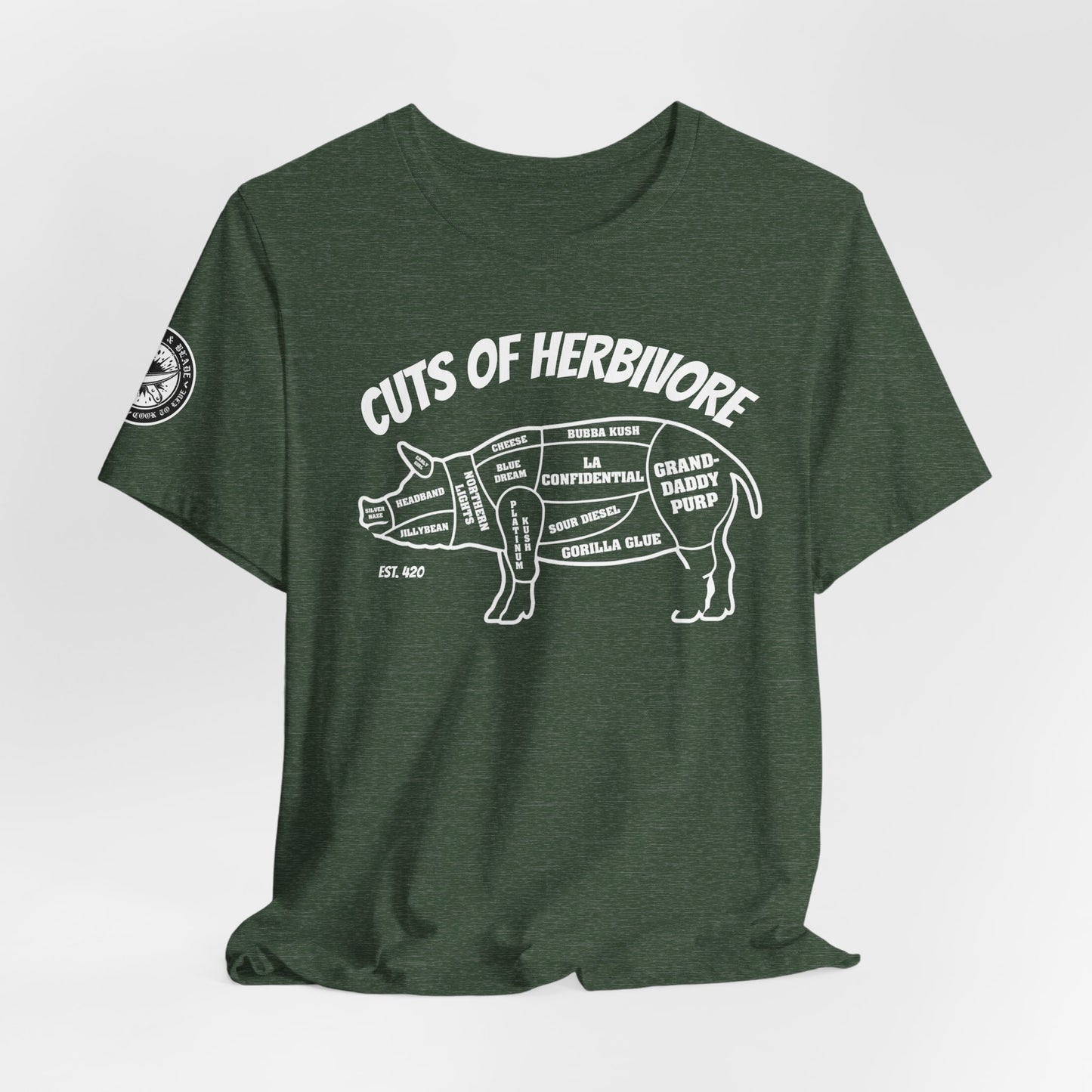 Cleaver & Blade™ "Cuts of Herbivore" T-Shirt