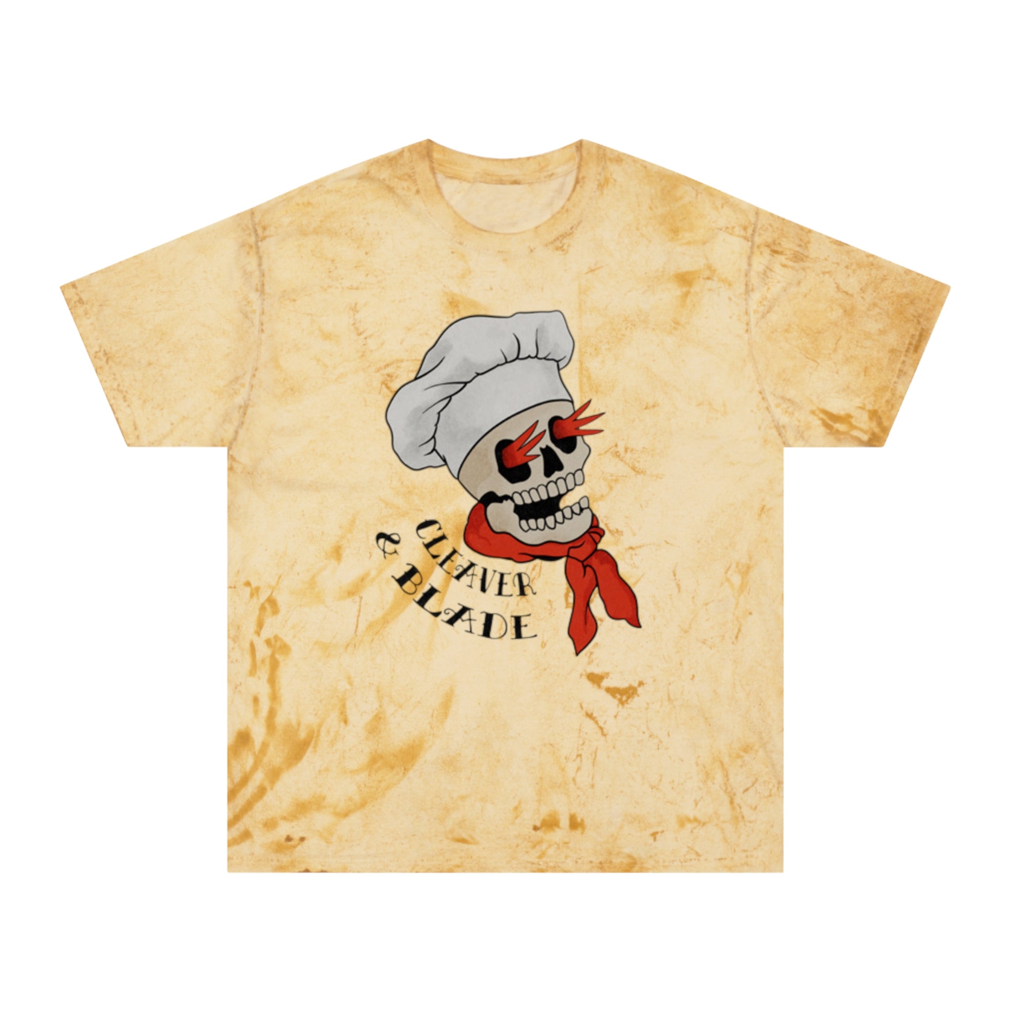 Skull Chef T-Shirt — 'Culinary Blade' Graphic Tee