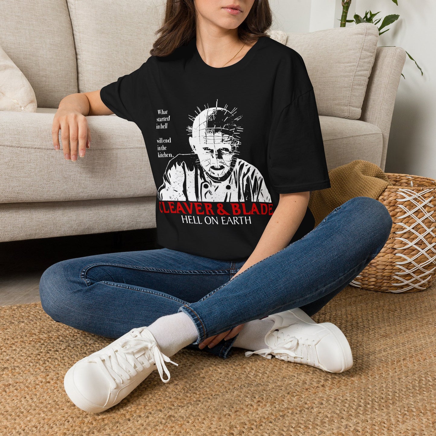 Hell on Earth Tee By Cleaver and Blade