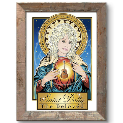 Saint Dolly poster included in bundle