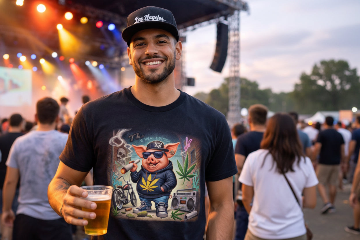 Cleaver & Blade™ Pig B-Reel Lard Life T-Shirt