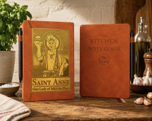 Saint Chef Anne Kitchen Notebook – Our Lady of Mise en Place